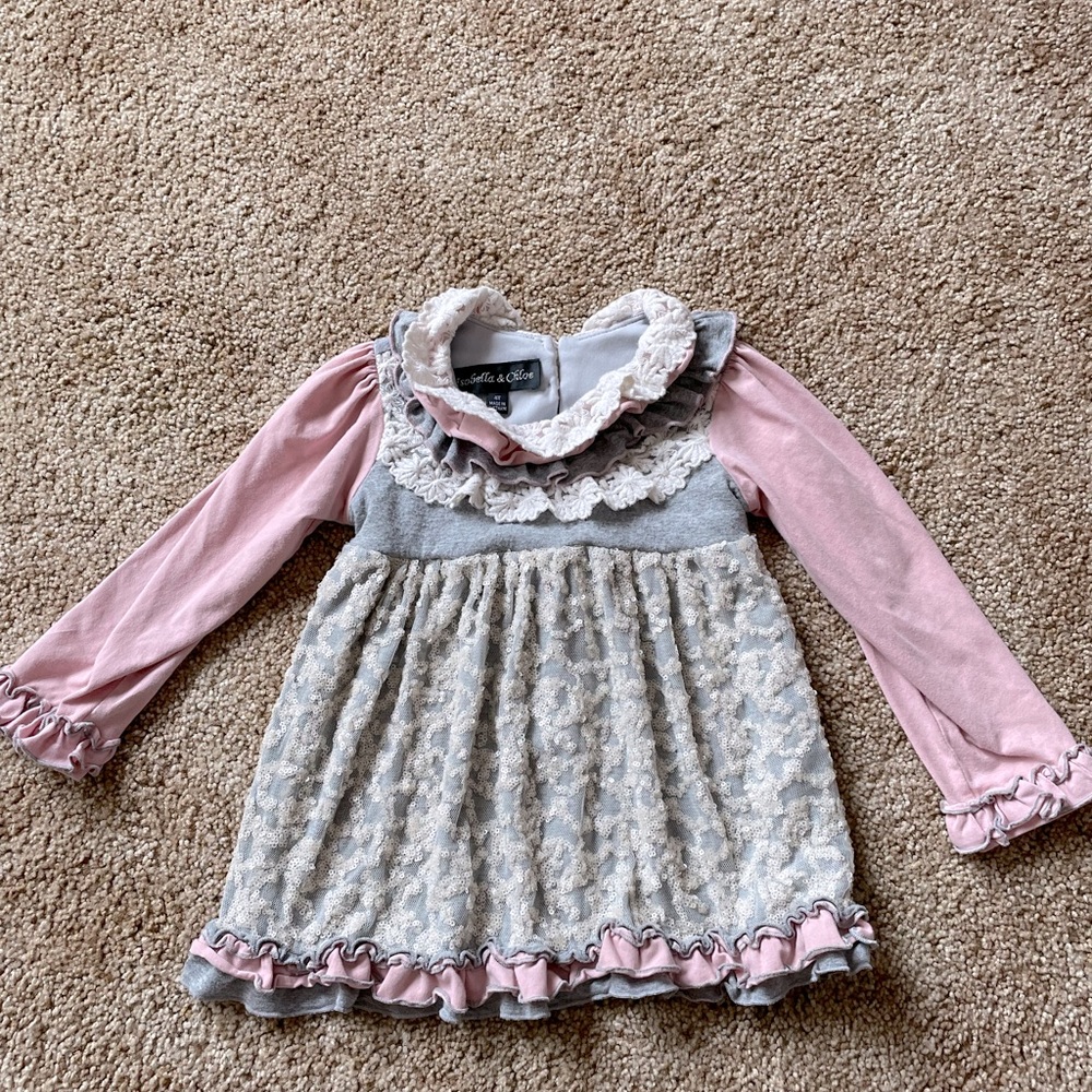 Isobella and Chloe ruffled shirt